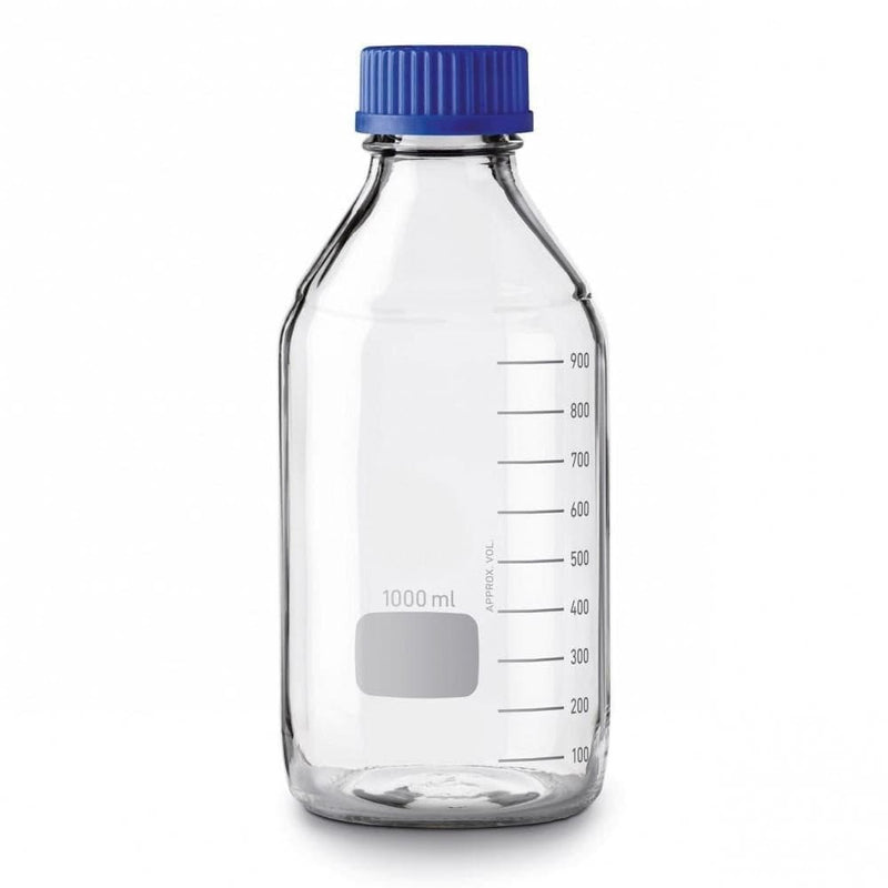 1000mL Glass Media Bottle - CanadianMedHealthSupplies