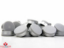20mm Grey Flip-Off Seal - Matt Frost - CanadianMedHealthSupplies