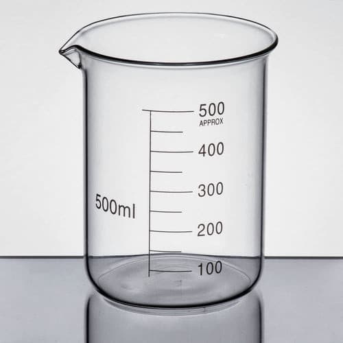 500mL Glass Beaker - CanadianMedHealthSupplies
