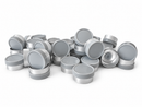 13mm Grey Flip-Off Cap - Blank
