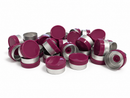 13mm Magenta Flip-Off Cap - Blank