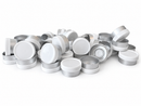 13mm White Flip-Off Cap - Blank