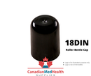 18DIN neck, Roller Bottle Cap (Cap is Only for 18DIN dropper bottles)