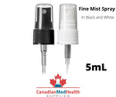 18DIN neck, 5mL Fine Mist Sprayer