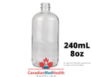 8oz (240ml) Glass tincture bottle