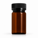 100cc Amber PET Pharmaceutical Pill Bottle with Tamper Evident Ring and CRC Cap