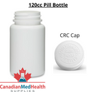 120cc Pharmaceutical Pill Bottle with Child-Proof Cap