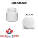 30cc Pharmaceutical Pill Bottle with Child-Proof Cap
