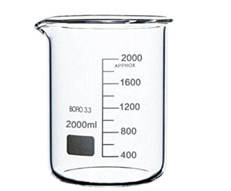 2000mL Glass Beaker - CanadianMedHealthSupplies