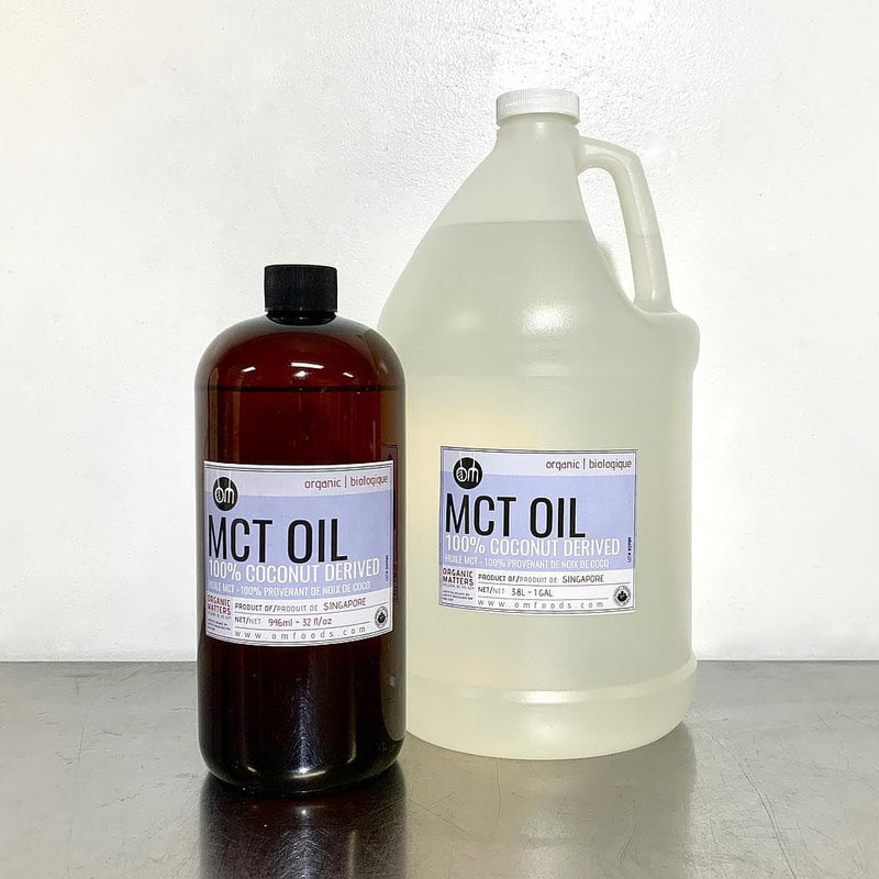 Organic MCT OIL 60/40 (MEDIUM CHAIN TRIGLYCERIDE) Clear and Odorless