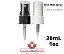 18DIN neck, 1oz (30mL) Fine Mist Sprayer
