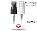 18DIN neck, 50mL Fine Mist Sprayer
