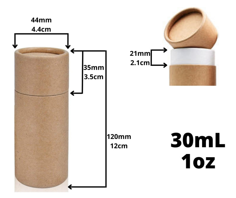 30mL Kraft Paper Tubes