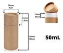 50mL Kraft Paper Tubes