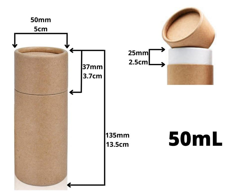 50mL Kraft Paper Tubes