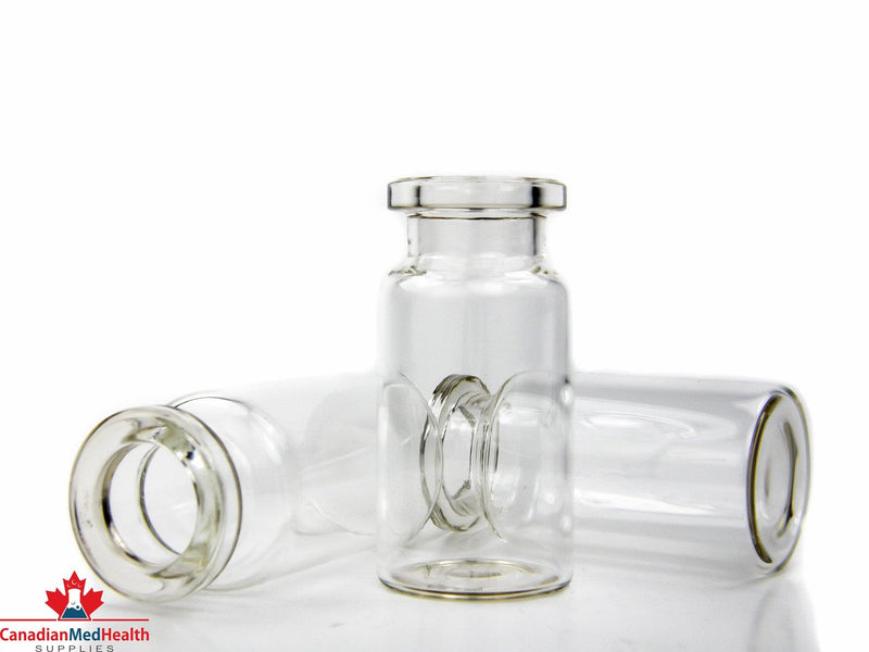 Lab 10 ml glass vials