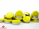 20mm Yellow Flip-Off Cap - Flip-Off - CanadianMedHealthSupplies