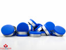 20mm Blue Flip-Off Seal - Matt Frost - CanadianMedHealthSupplies