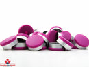 20mm Magenta Flip-Off Seal - Matt Frost - CanadianMedHealthSupplies