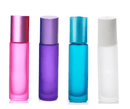 10mL Frost Pink Glass Roller Bottle for essential oils from CanadianMedHealthSupplies